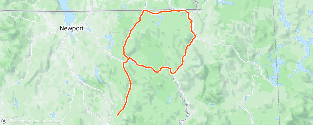 Map of the activity, Morning Ride - 🌒 - The Moose 🥇