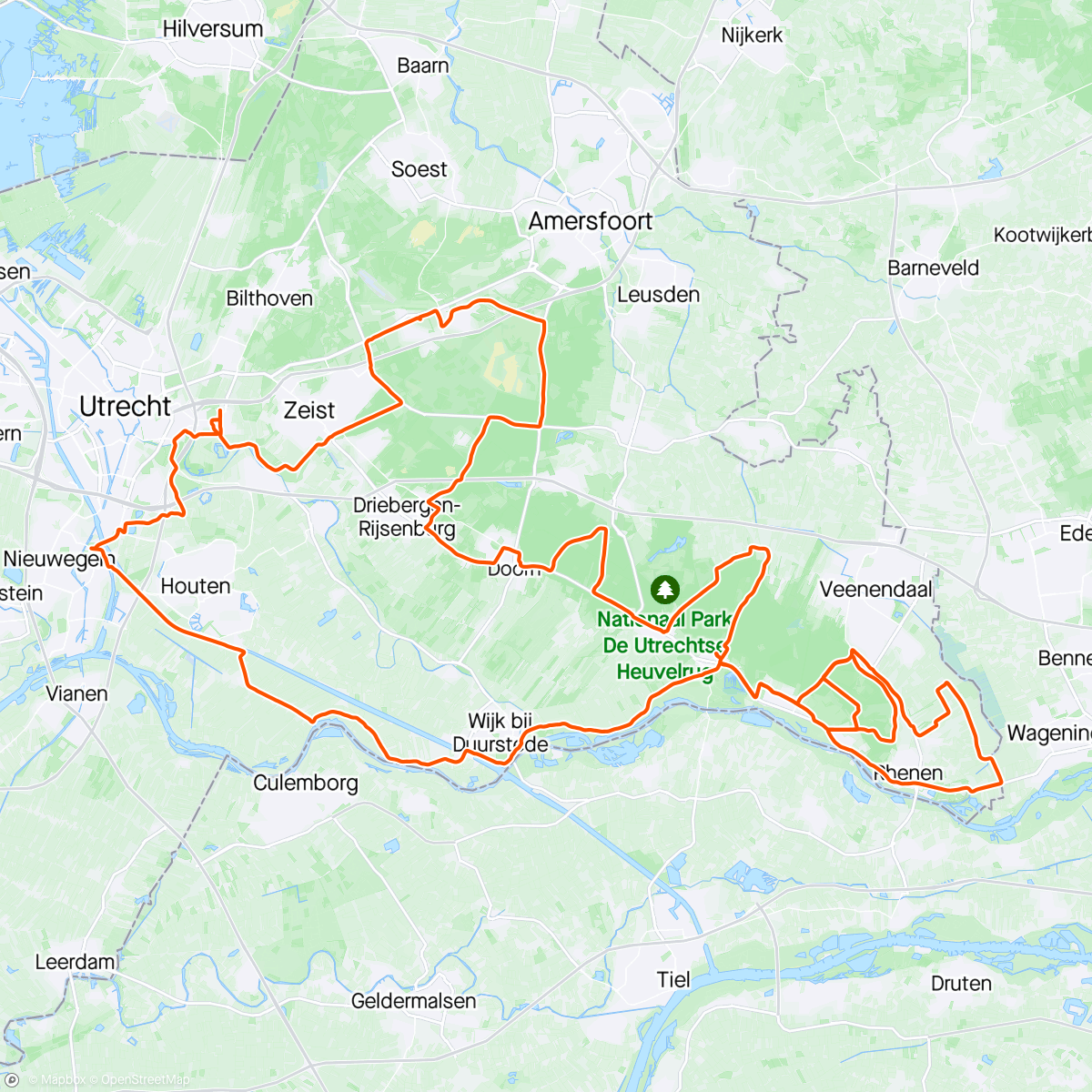 Map of the activity, Cornelissen clubdag 2024