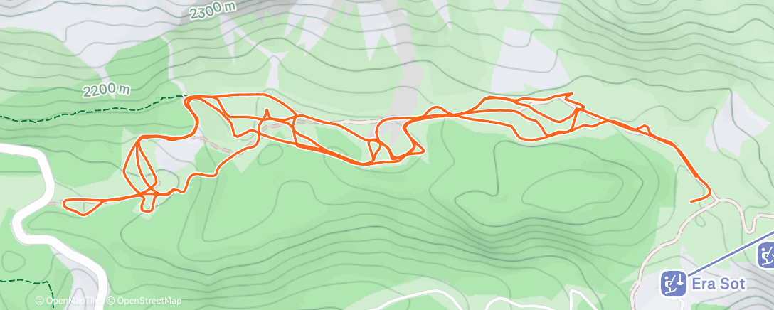 Карта физической активности (Afternoon Workout)