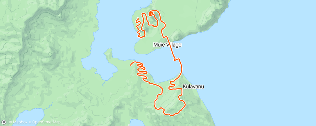 Map of the activity, Zwift - Devedeset in Watopia