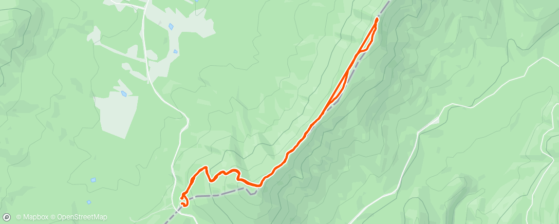Map of the activity, Hike with sister
