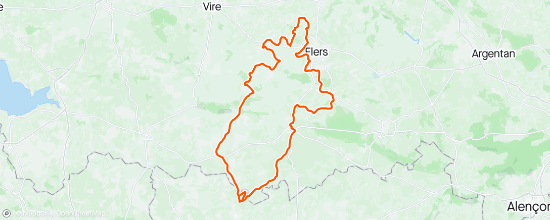 Map of the activity, Endurance vallonné
