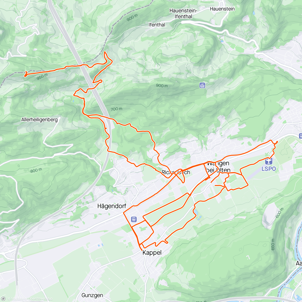 Map of the activity, Morning MTB 🌧☁️☀️⛰️
