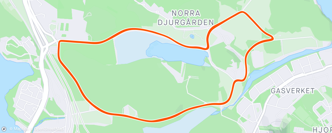 Mapa de la actividad, RACE - Laduviken - victory ,,,