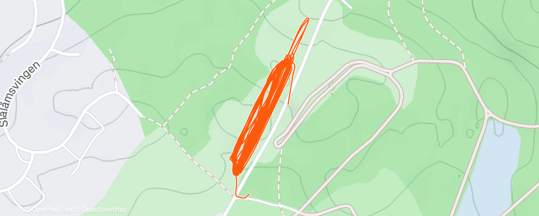 Map of the activity, Skitest del 2