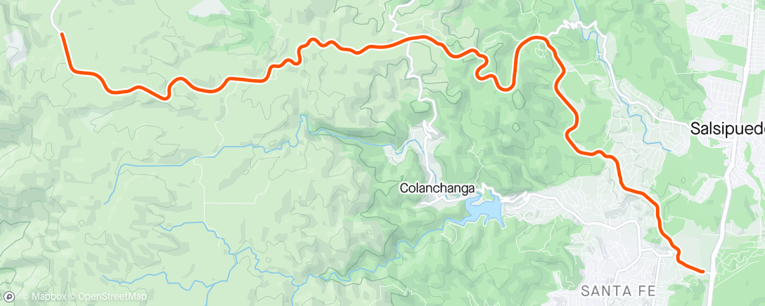 Map of the activity, FulGaz - Camino del Cuadrado 5x9+3