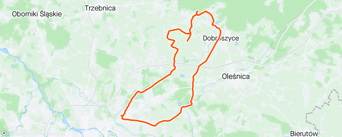 Map of the activity, Góry na kole Marcina 🫶🏻