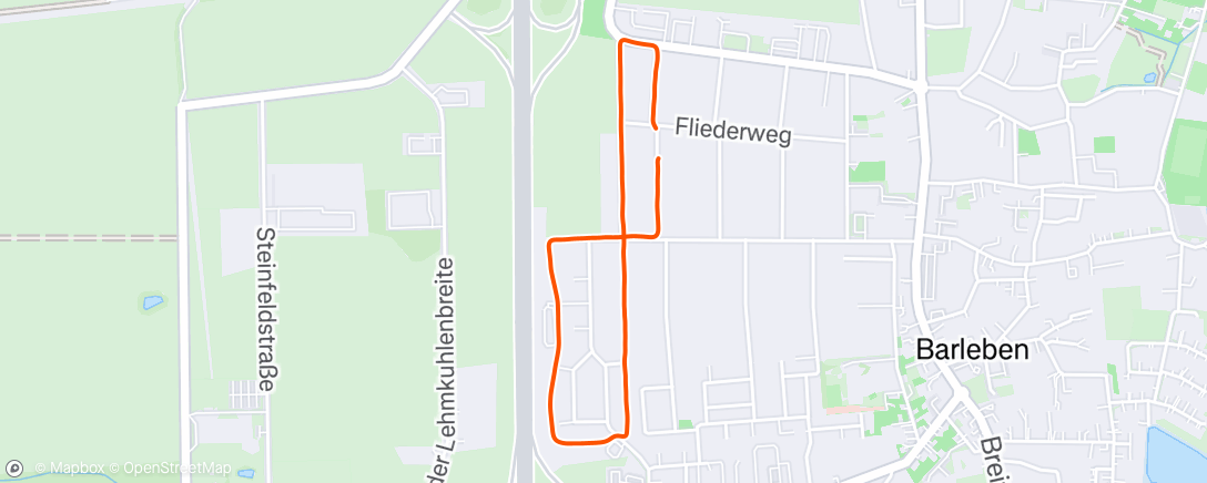 Map of the activity, Urlaubs Challenge Tag 2