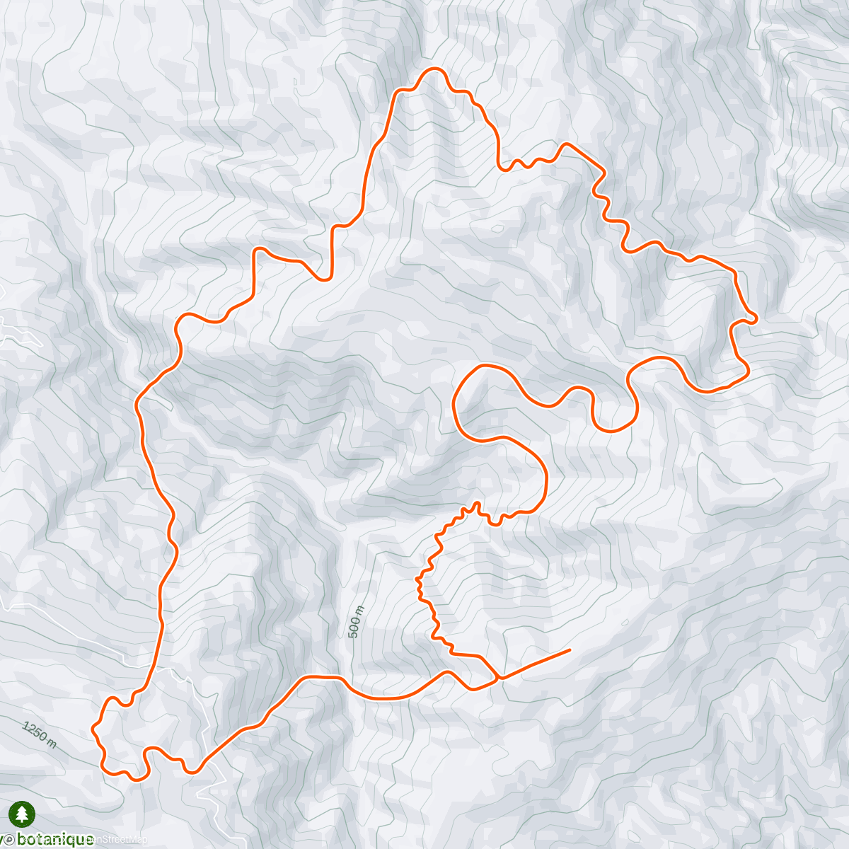 Map of the activity, Zwift - Garmin UNBOUND Gravel Training Plan | Dirty Teeth Drills on Douce France in France