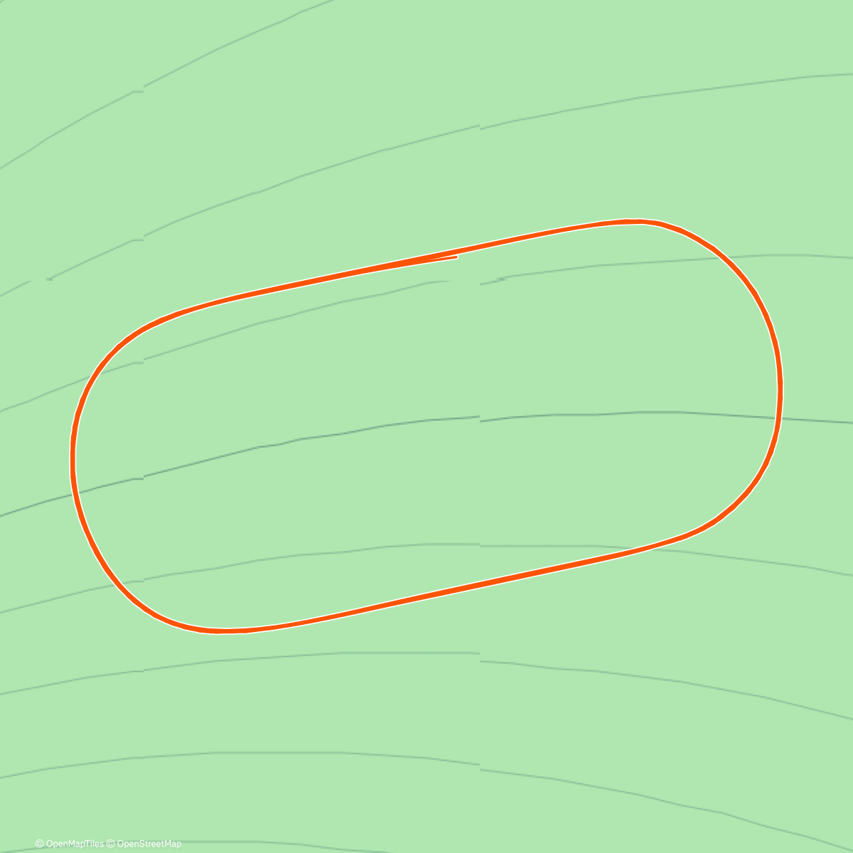 Map of the activity, Zwift - May Field in Watopia