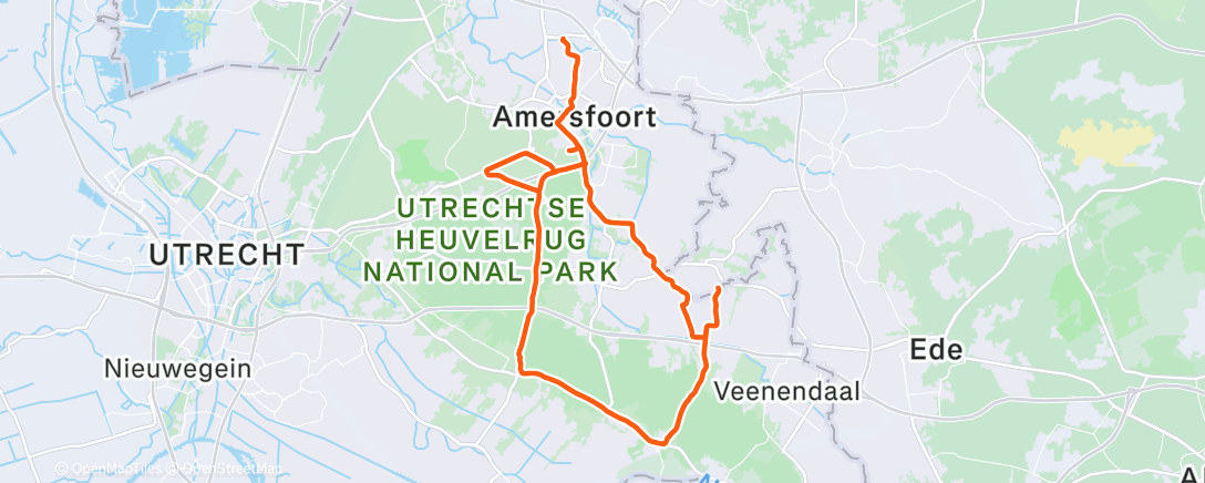 Carte de l'activité Ochtendrit