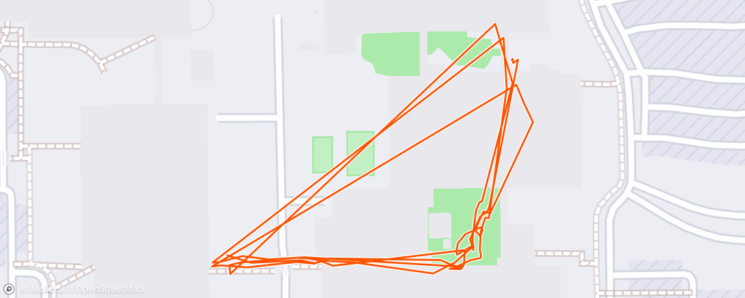 Map of the activity, Morning Walk