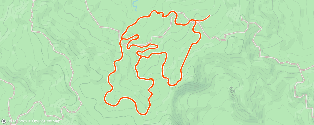 Map of the activity, Zwift - Group Ride: Standard | Stage 2 | Tour of Watopia Ride on Serpentine 8 in Watopia