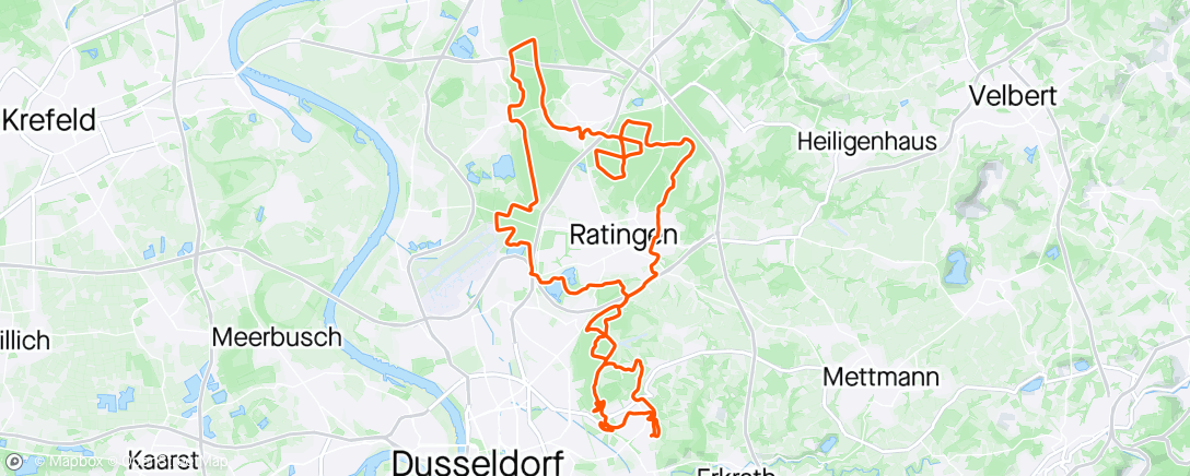 Mapa da atividade, Oberbusch