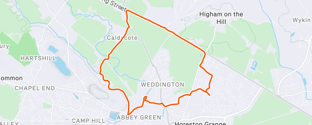 Map of the activity, Xmas cake burps