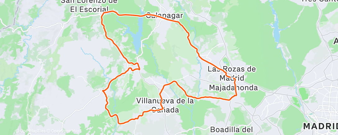 Карта физической активности (Flaca ➡️ Pueblos de la Ruta Imperial)