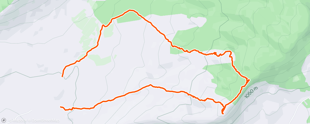 Map of the activity, Excursión de mañana