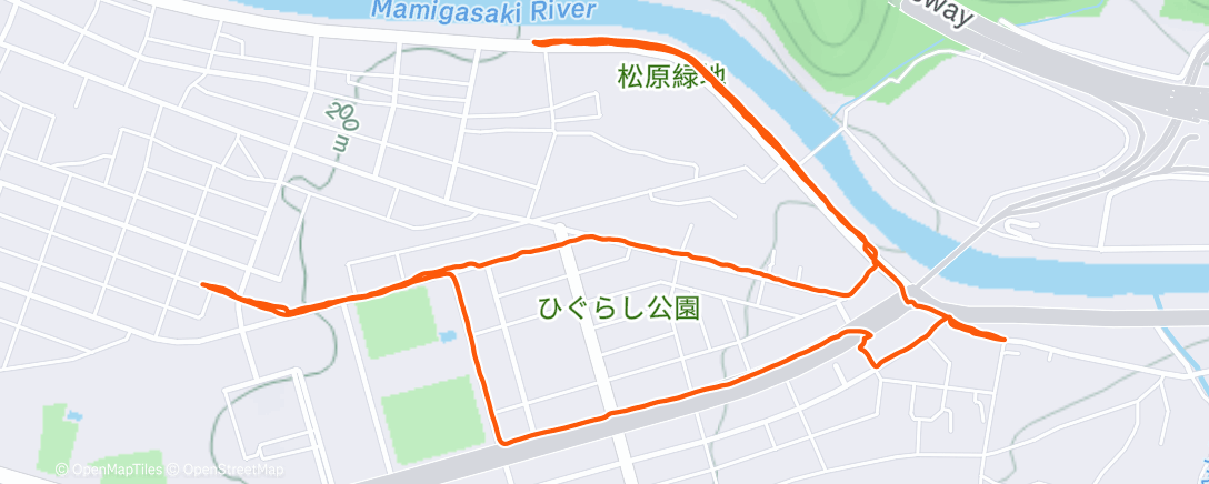 Map of the activity, 筋肉痛