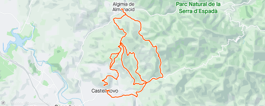 Map of the activity, Pedres, punxes i calor: Welcome to la Terreta🥹