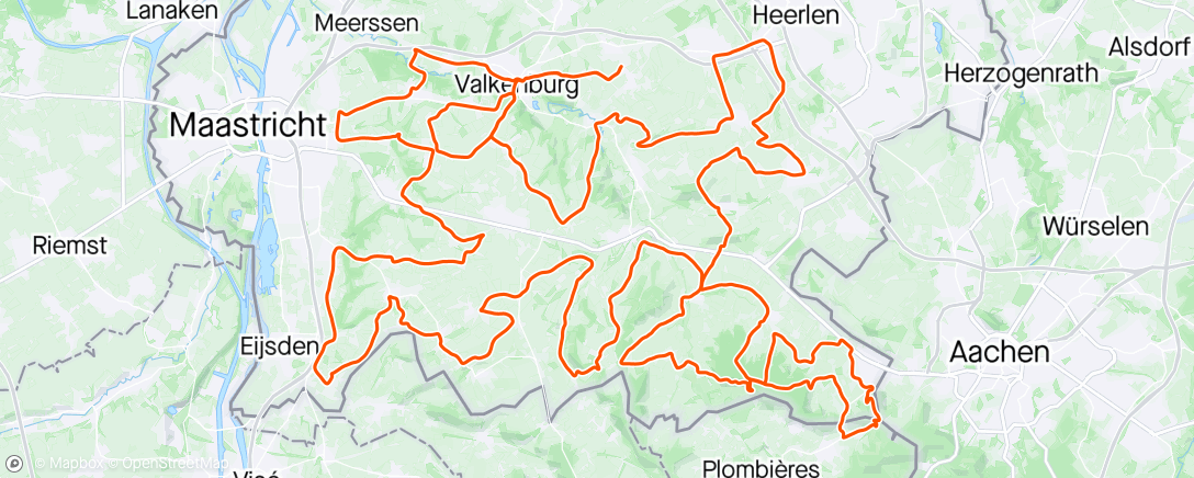Map of the activity, AGR2024 - Amstel Gold Race 2024