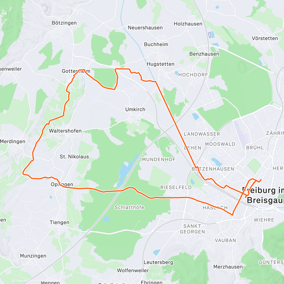 Map of the activity, Rolling with the ladies 💅🏼