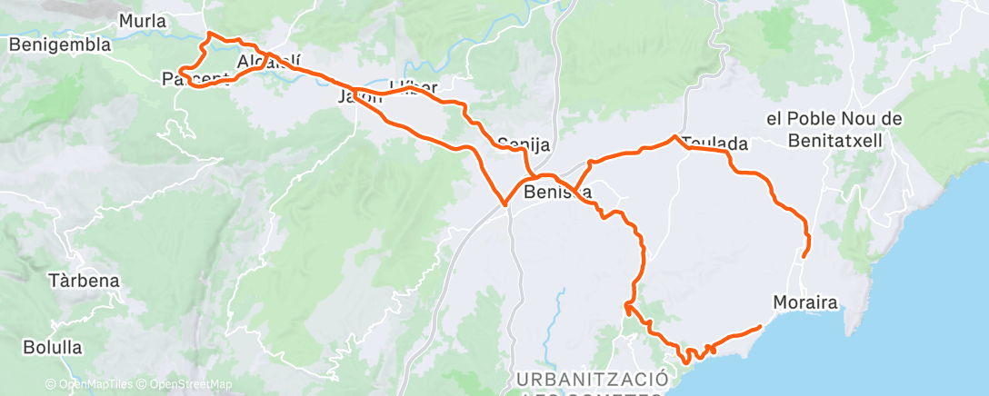 Map of the activity, ☕️  & 🥖