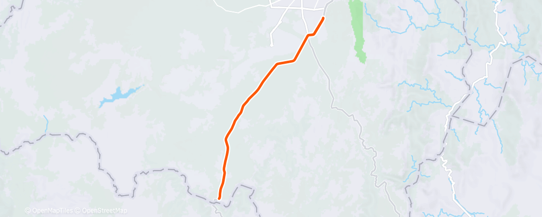 Map of the activity, Morning Ride