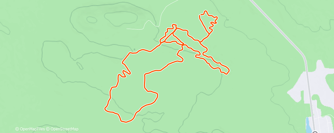 Map of the activity, Afternoon Activity