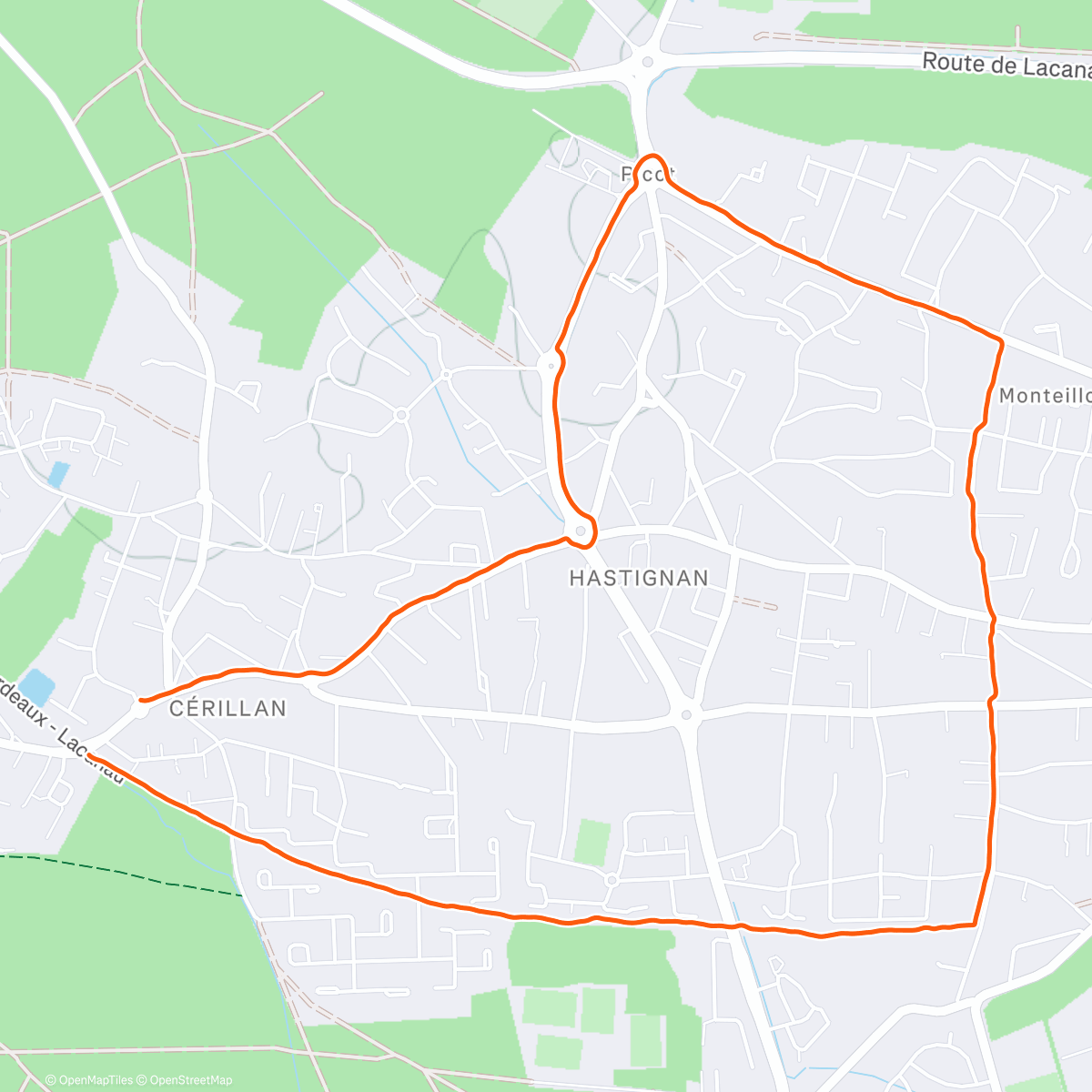 Map of the activity, [S04E172] Endurance fondamentale