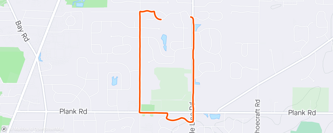 Map of the activity, No time to ride. Maybe 'shitty run Mondays' will become a thing.
