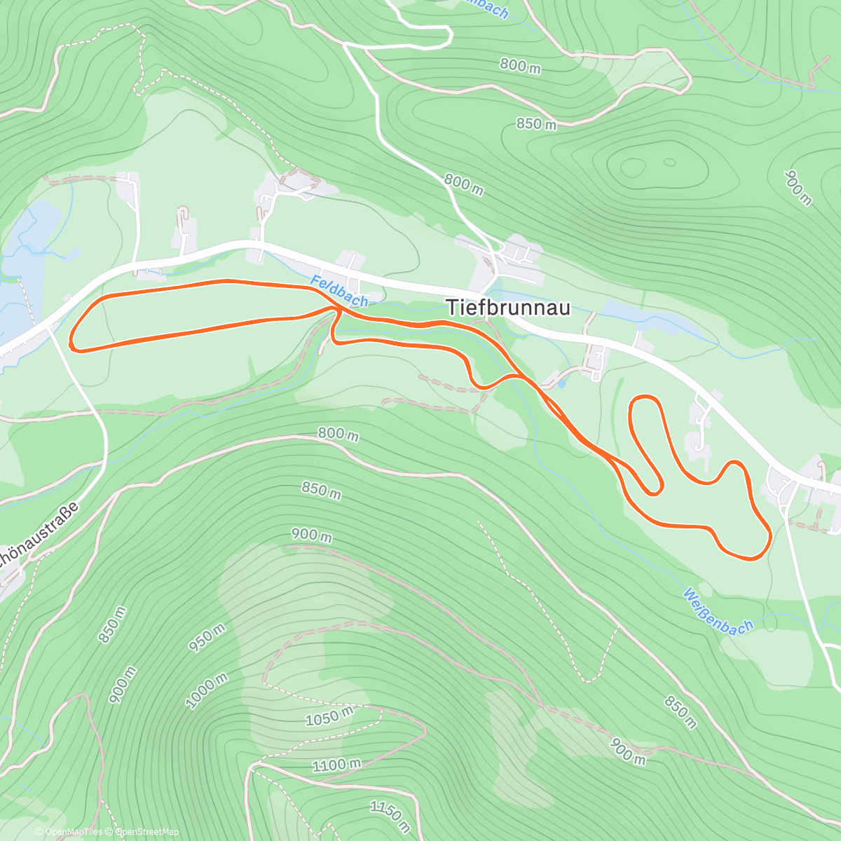 Карта физической активности (Faistenau Everything)