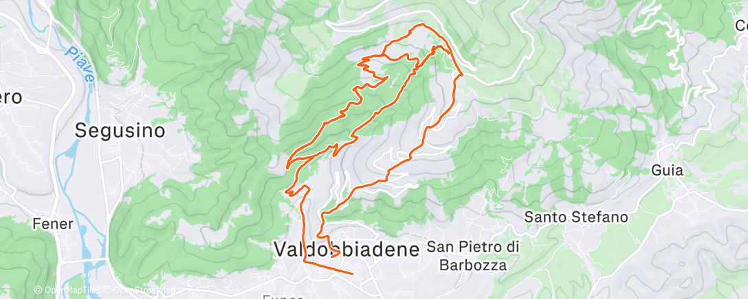 Map of the activity, Topdown completo +1007