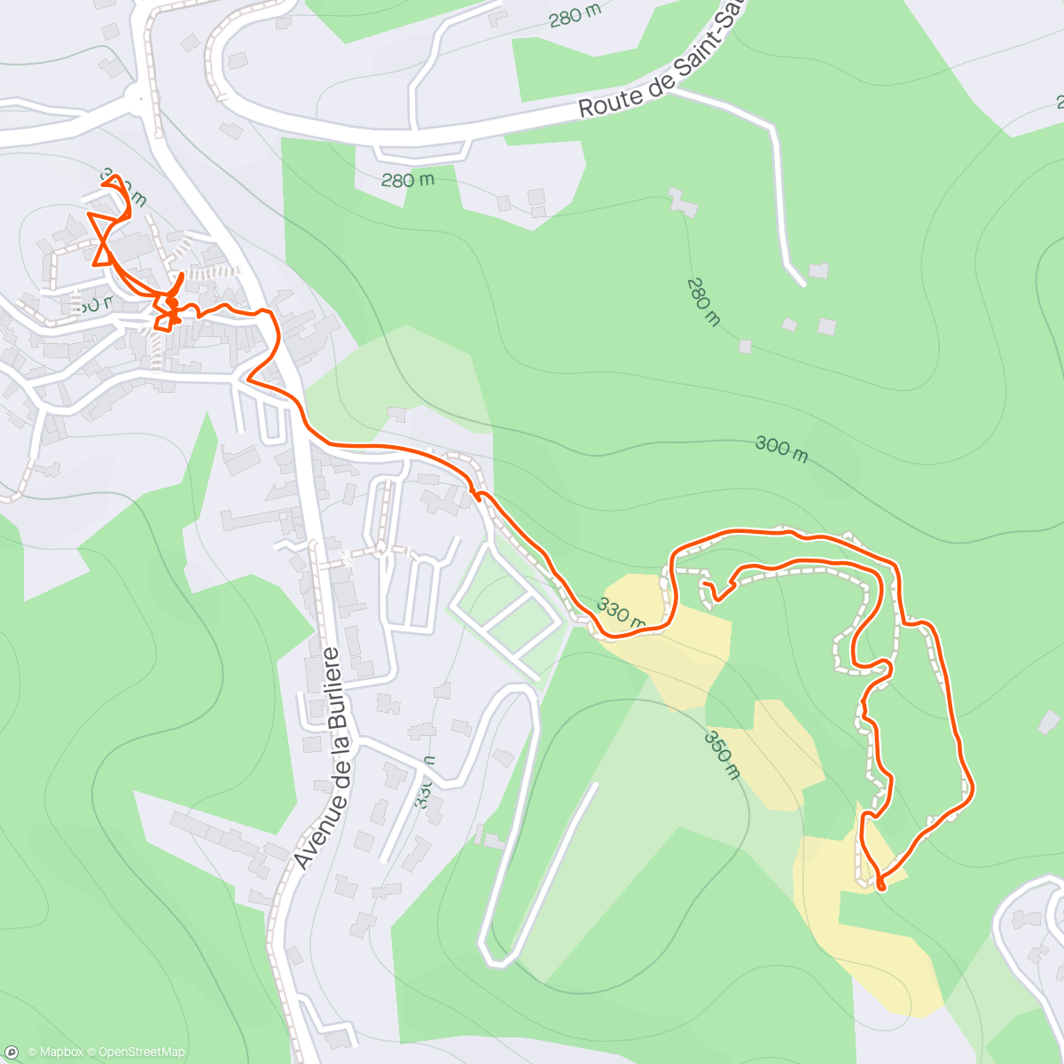 Map of the activity, Sentiero dell'ocra di Roussillon