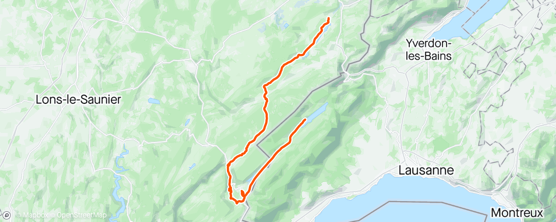 Map of the activity, Cyclotourisme
