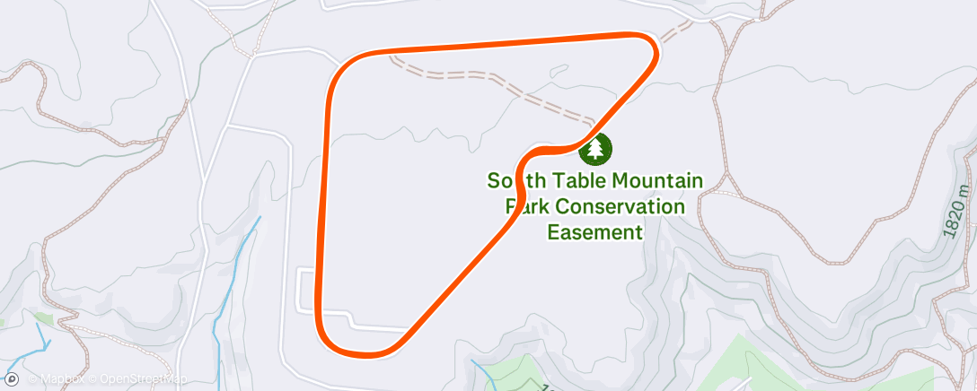 Map of the activity, Afternoon Ride