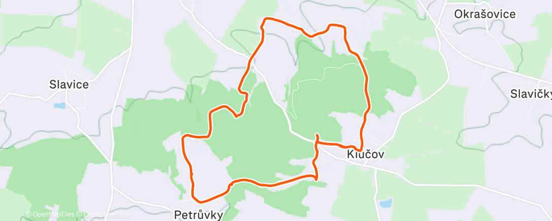 Map of the activity, probudit haksny na středu...