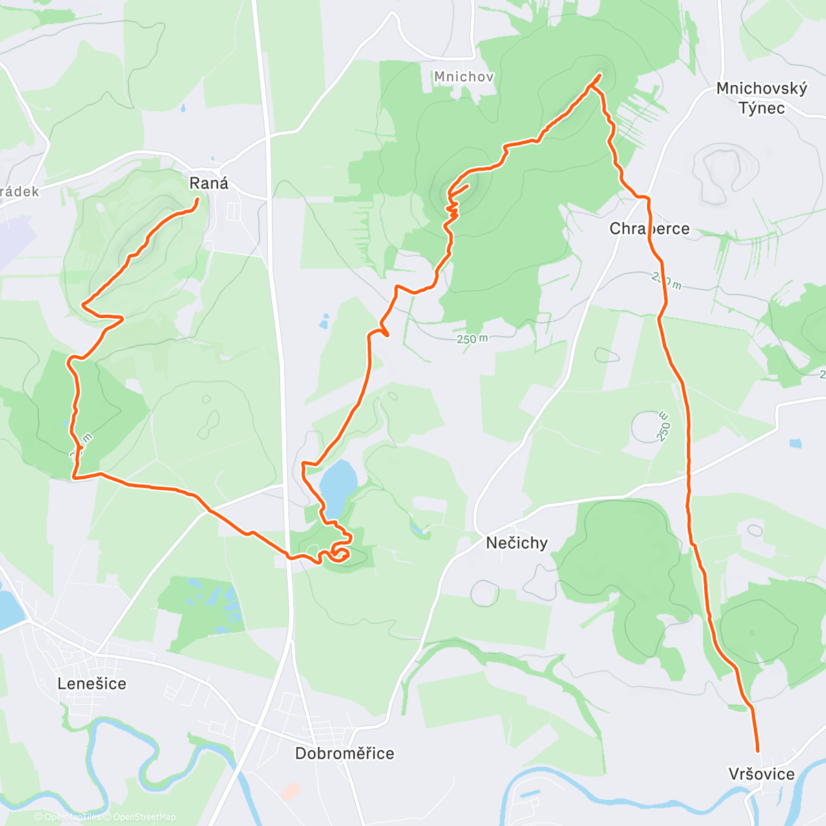 Карта физической активности (Catch 'em All (Summits))