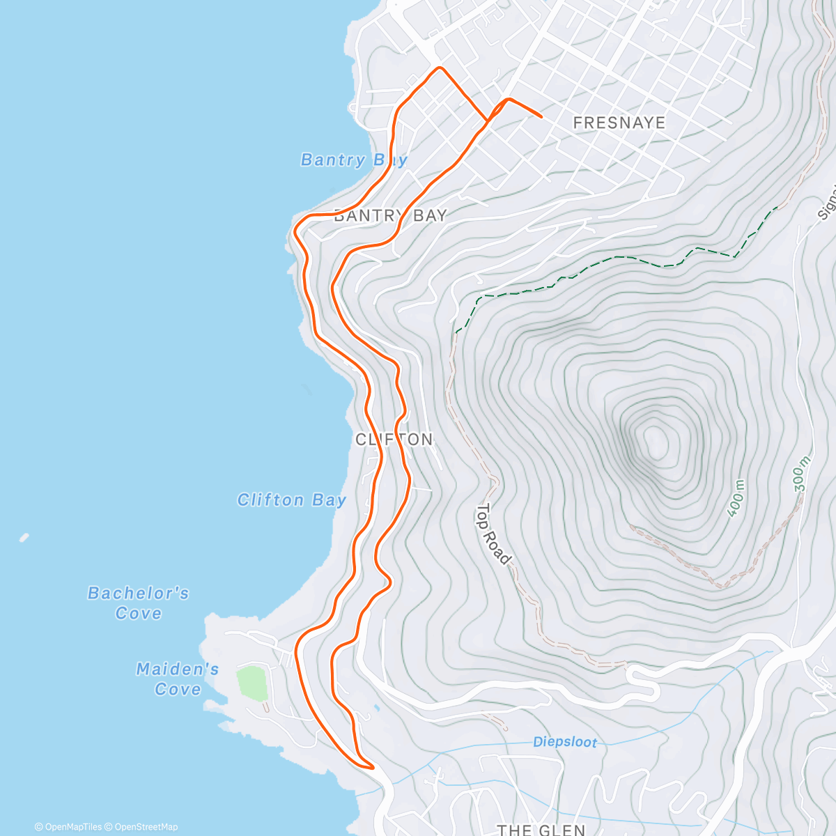 Map of the activity, Back in The Mother City 🇿🇦