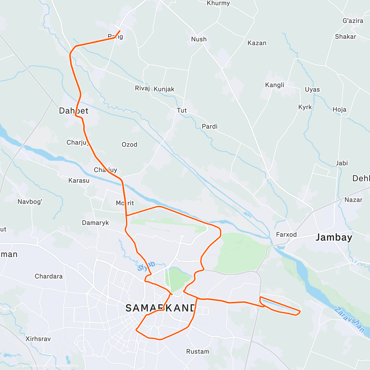 Map of the activity, ROUVY - AEC 1-3 KA IAS - 2025-12-26
