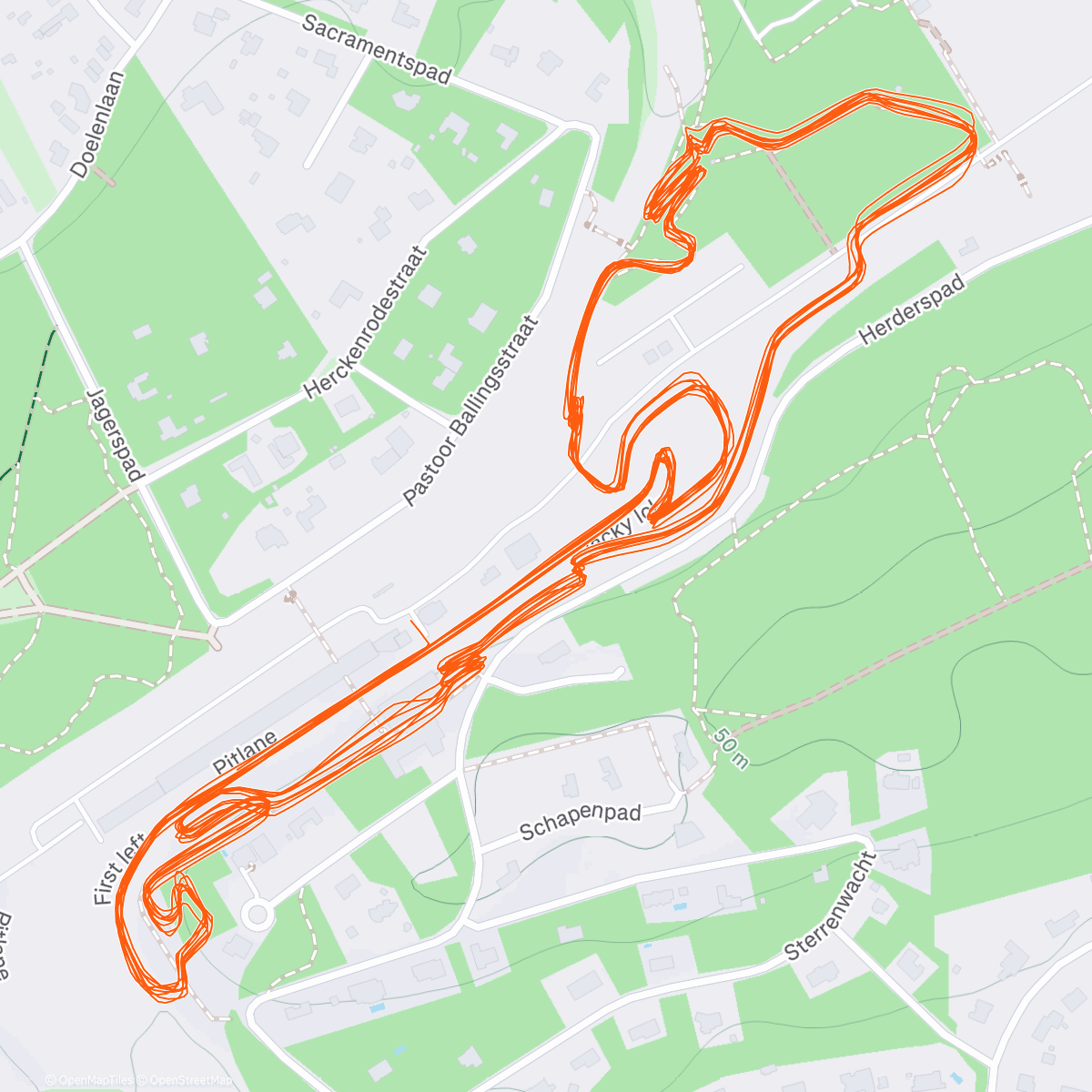 Map of the activity, Today, today was all about Tibor