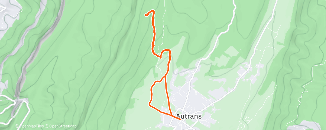 Map of the activity, Randominicale