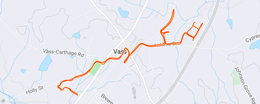 Map of the activity, Hump day 7 🐪