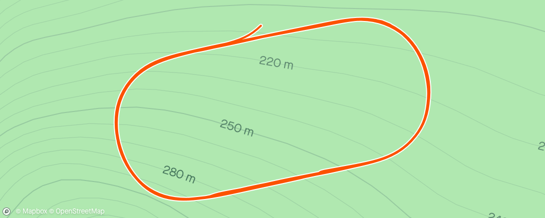 Map of the activity, Zwift - Race: HISPeedway (A) on May Field in Watopia