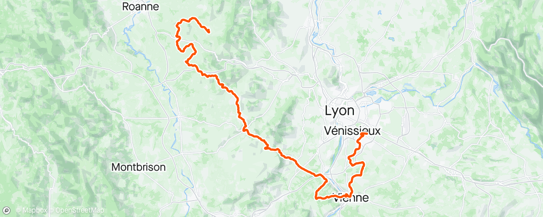 Map of the activity, Dauphiné #5