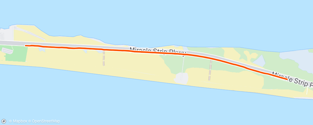 Map of the activity, Morning Run