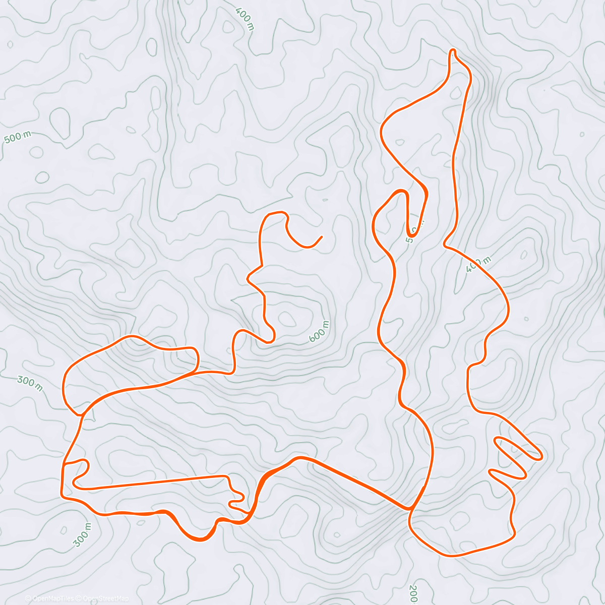 Map of the activity, TrainingPeaks Virtual - Workout: kurz belasten + FatMax