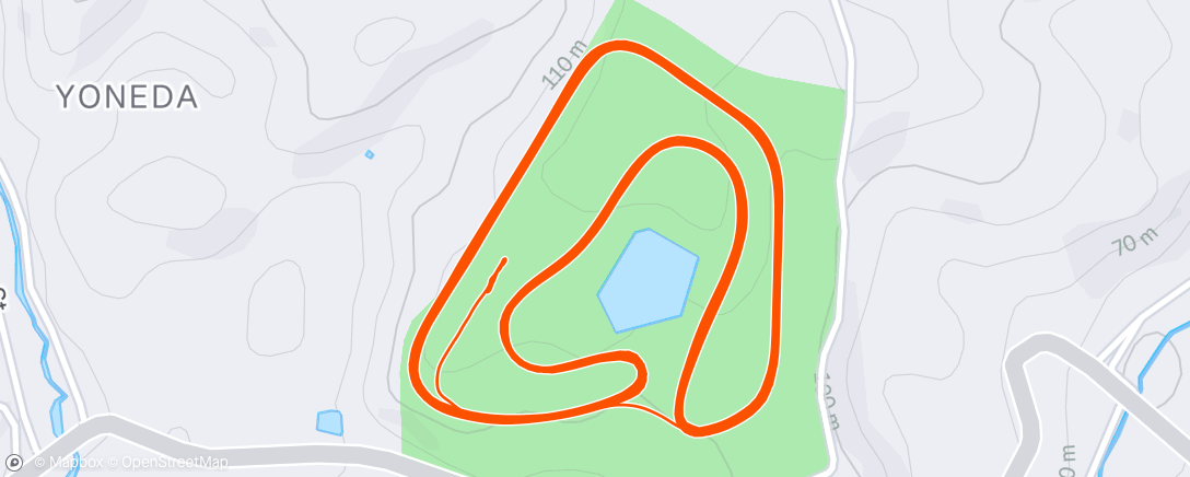 Map of the activity, そでがうらサマーサイクルロードフェスタ　2時間ソロ　2位