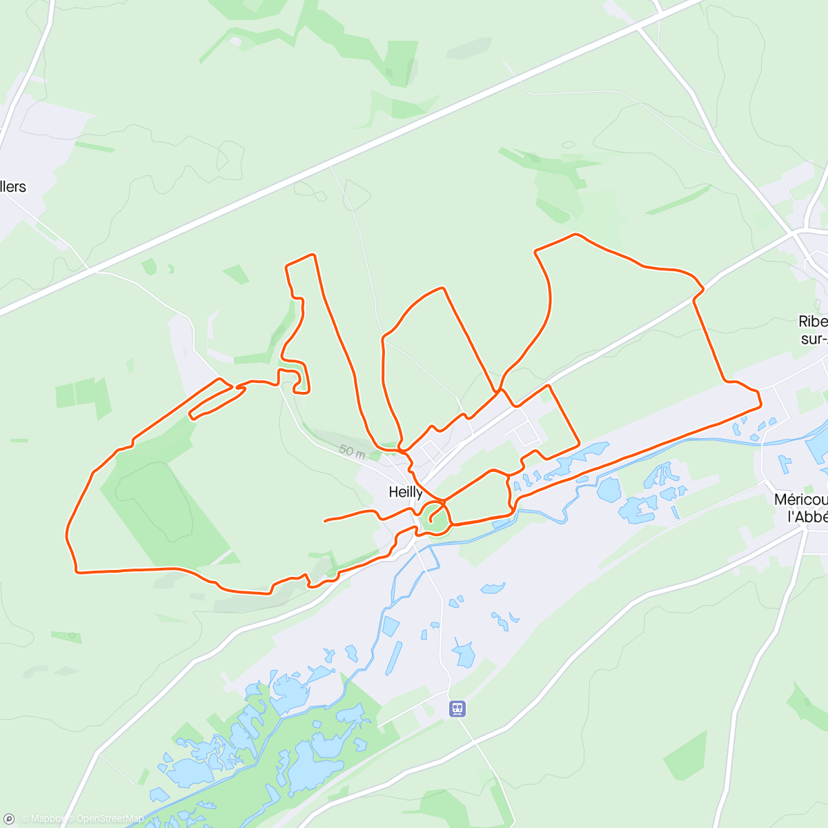 Map of the activity, Trail de la Carolus Magnus 🍃