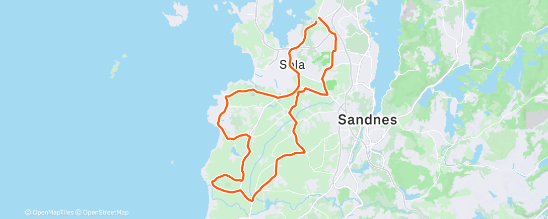 Карта физической активности (Rulleski med Togga)