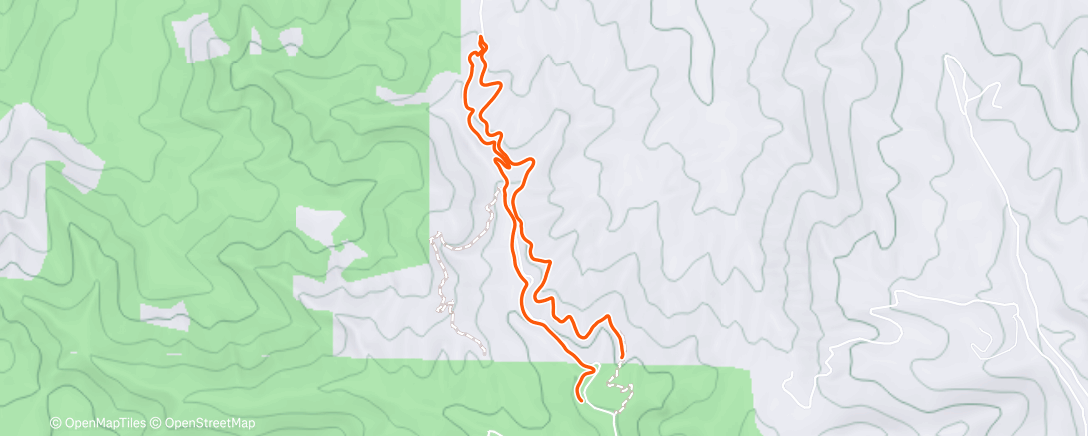 Map of the activity, Thanksgiving Ride w/ TH&I